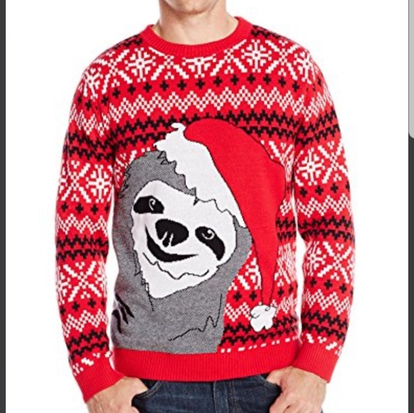 Alex Stevens Other - Alex Stevens Men's Sloth Christmas Ugly 